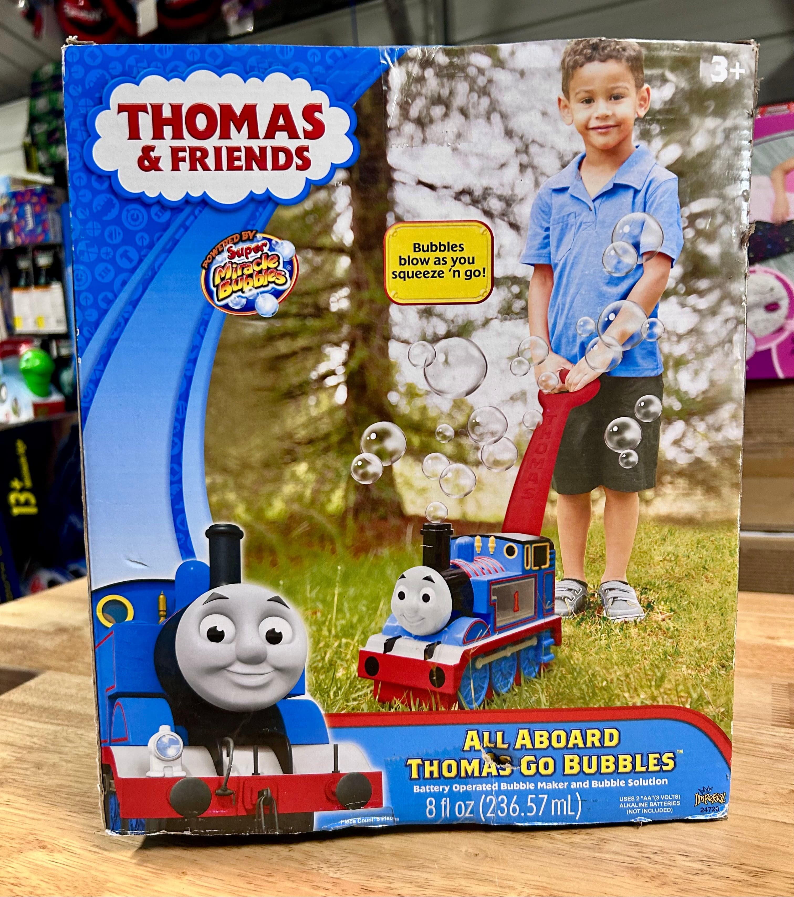Thomas & Friends 全員出發泡泡車